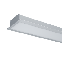 LED PROFILES RECESSED MOUNTING S77 32W 4000K 1500MM GREY                                                                                                                                                                                                       