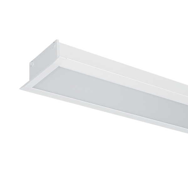 LED-PROFIL NEDFÖRSÄNKT S48 32W 4000K 1500mm VIT