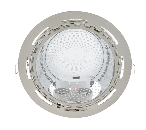 GL210 SET MED 2XLED-PINNAR 9W 4000K SATIN NICKEL