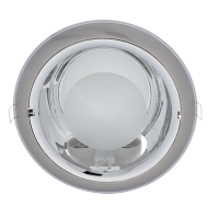 GL206 SET MED 2XLED-PINNAR 9W 2700K SATIN NICKEL/ KROM