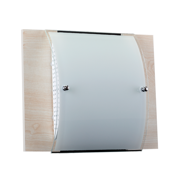 PERA 4170 VÄGGLAMPA 2XE27 290X240mm NATURELL