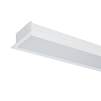 LED-PROFIL NEDFÖRSÄNKT S77 48W 4000K 1200mm VIT