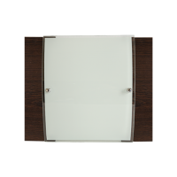 PERA 4170 VÄGGLAMPA 2ХЕ27 290X240mm WENGE