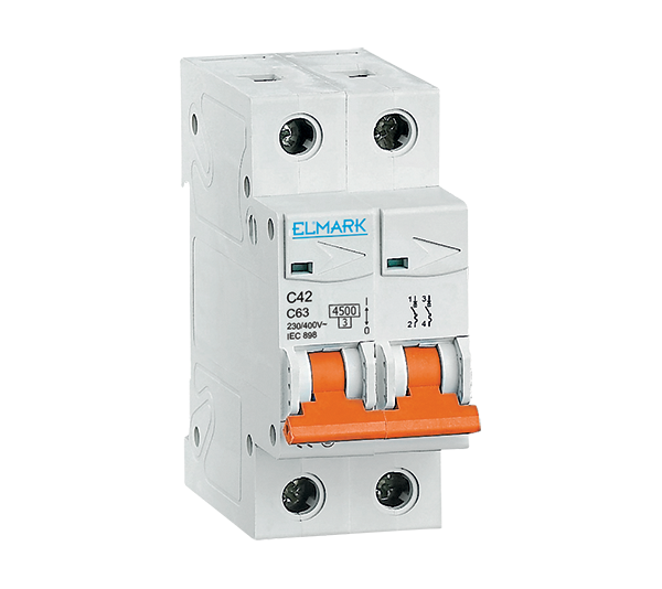 AUTOMATSÄKRINGAR C42N/16A 2P C-KURVA