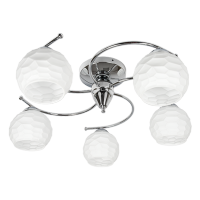 11155 ATHENA CHANDELIER 5ХЕ27 CHROME                                                                                                                                                                                                                           