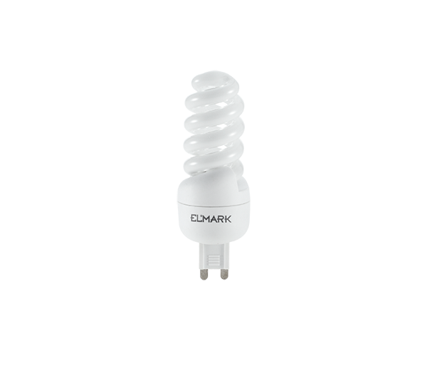 KOMPAKT FLUORESCERANDE LAMPA SPIRAL 11W G9 2700K