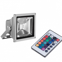 VEGA20RGB RGB LED FLOODLIGHT 20W WITH IR REMOTE CONTROL                                                                                                                                                                                                        