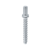 CONCR. SCREW WITH EXTERNAL THREAD/ROD WDBGZ 6X55MM